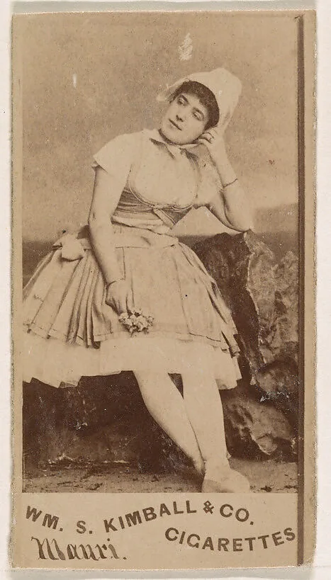 Miss Mortimer, from the Actresses series (N203) issued by Wm. S. Kimball & Co. — William S. Kimball & Company