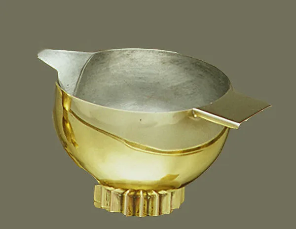 Prototype creamer — Eliel Saarinen|International Silver Co., Wilcox Silver Plate Co. Division (Meriden, Connecticut)