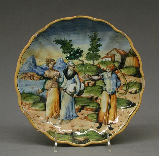 Footed dish
