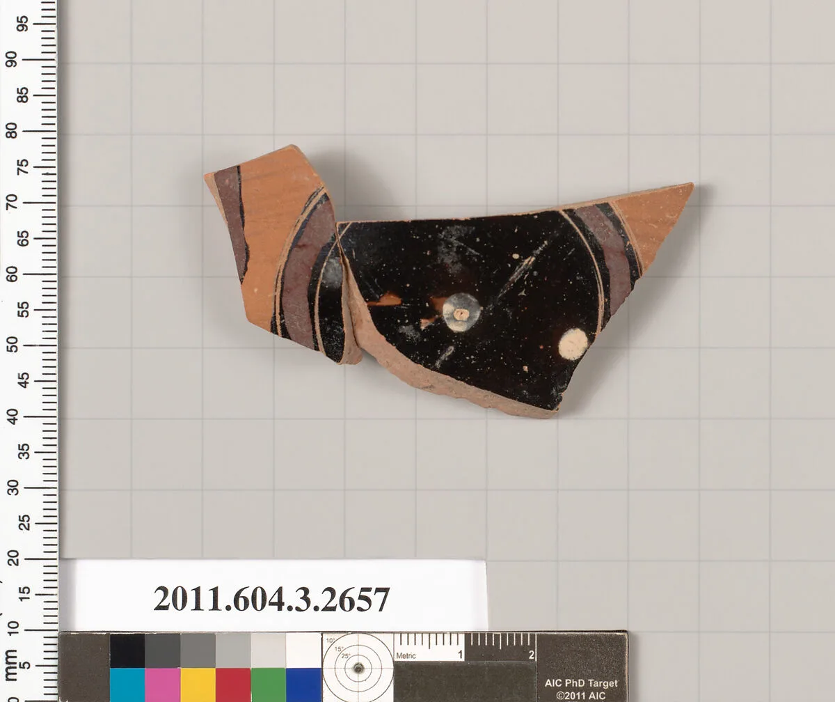 Terracotta fragment of an olpe (jug) — Unknown