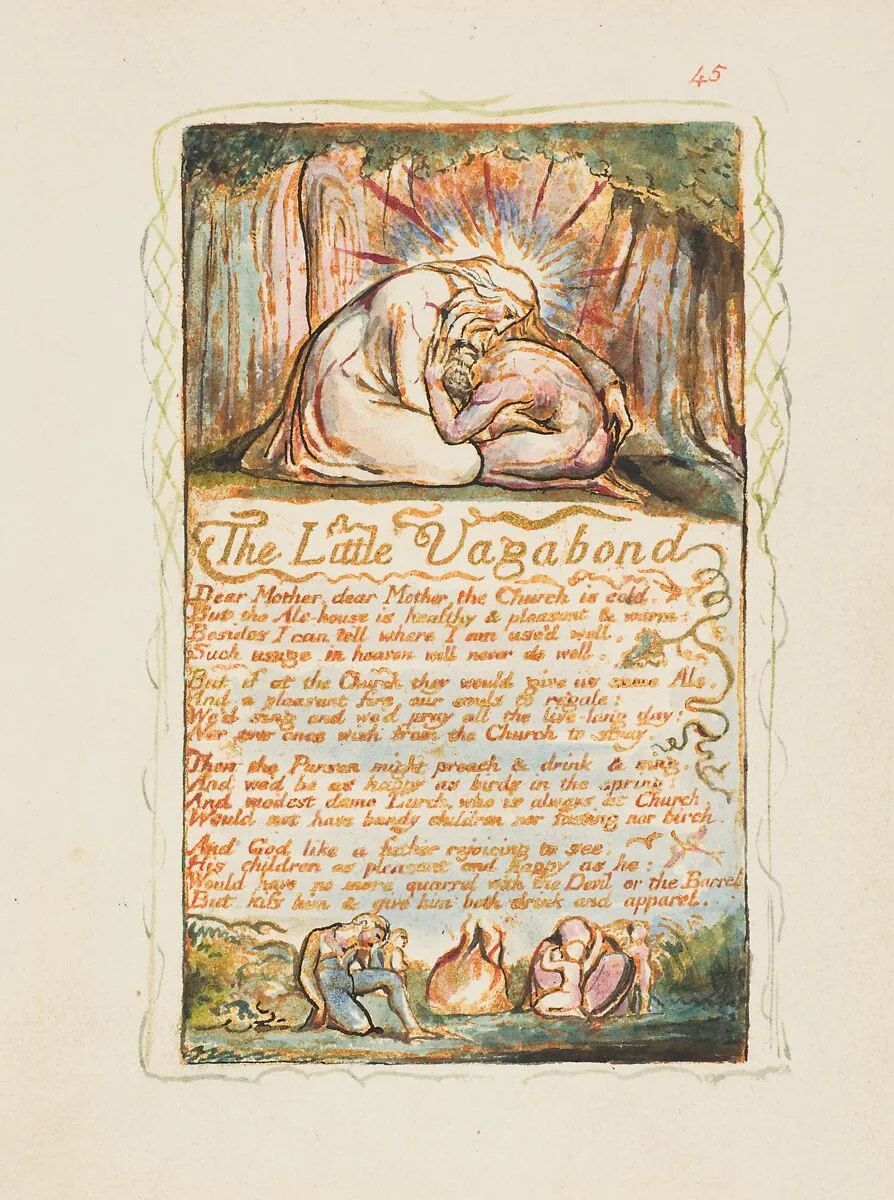 Songs of Experience: The Little Vagabond — William Blake