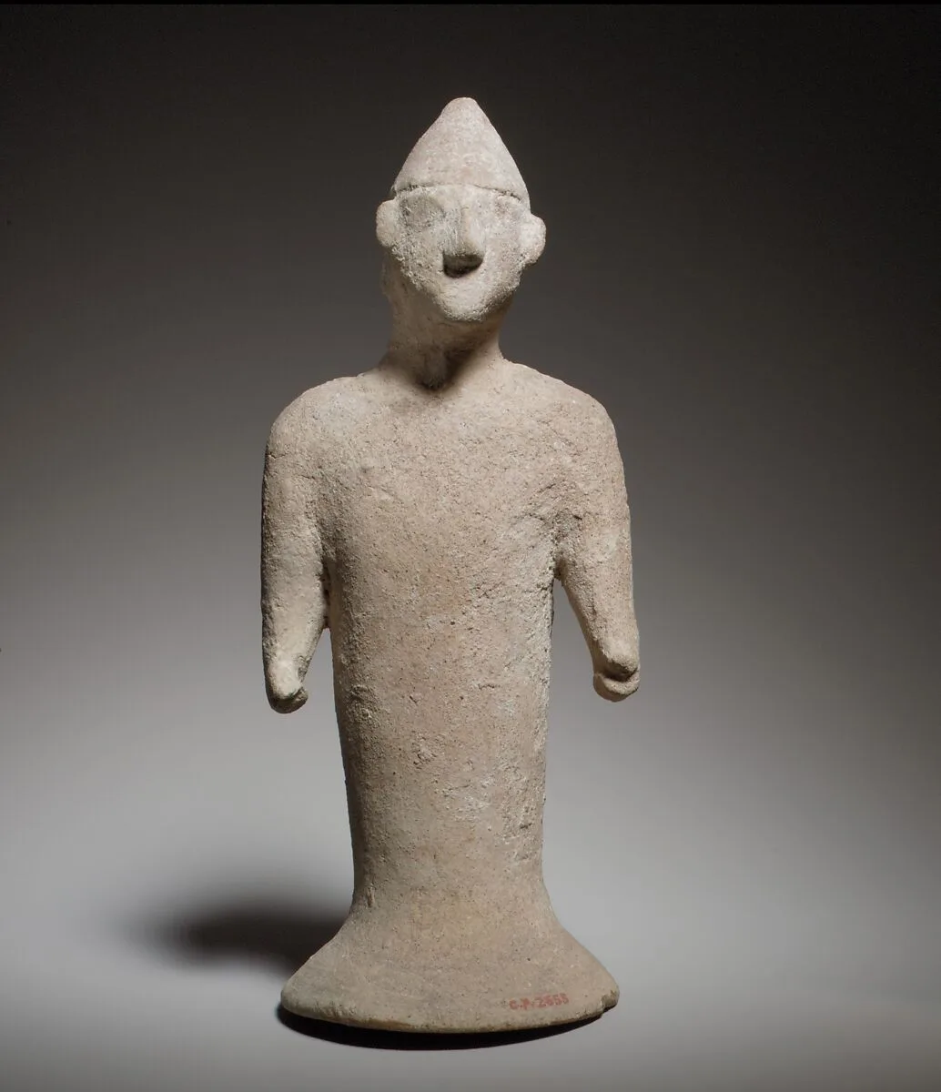 Terracotta figure of a man — Unknown