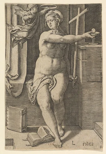Faith (Fides), from "The Seven Virtues"