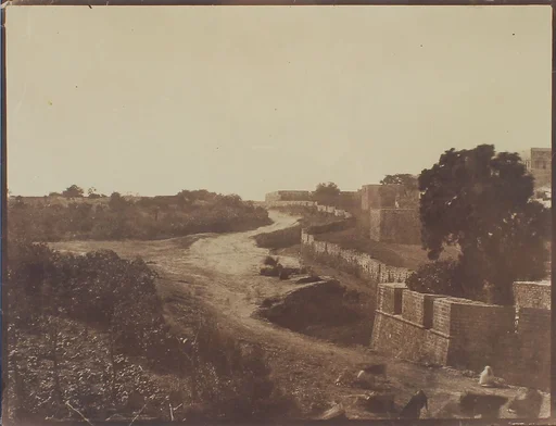 [Walls of Jaffa near the Jerusalem Gate]
