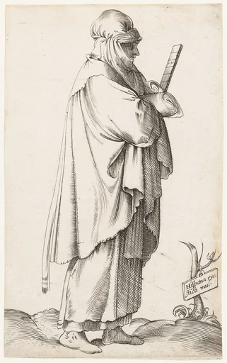 Costume Plate: Hispana Rustica mul. (with cloth and fan)