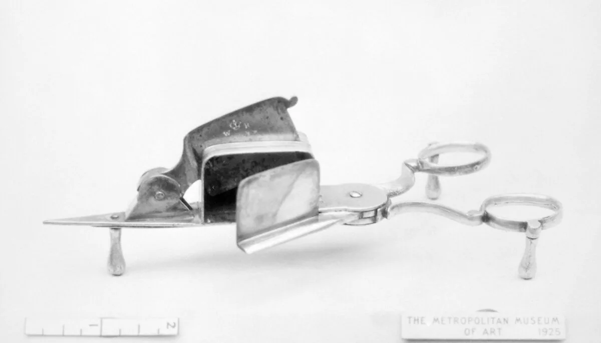 Eccentric snuffers — J. Gilbert