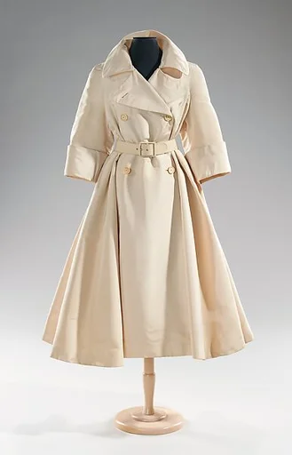 Evening trench coat