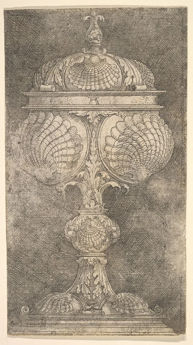 Covered Goblet with Shells — Albrecht Altdorfer