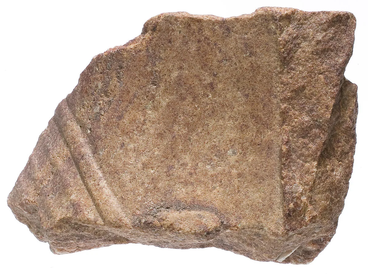 waist area from a statue of the king — Unknown