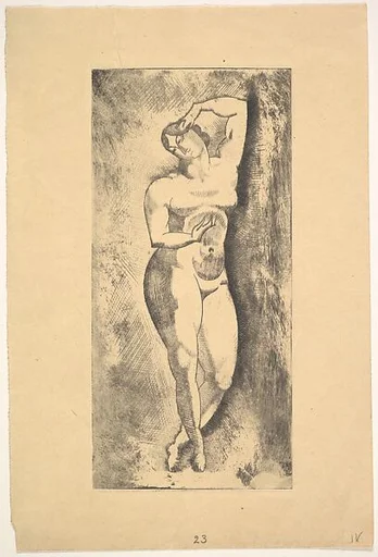 Female Nude, Standing