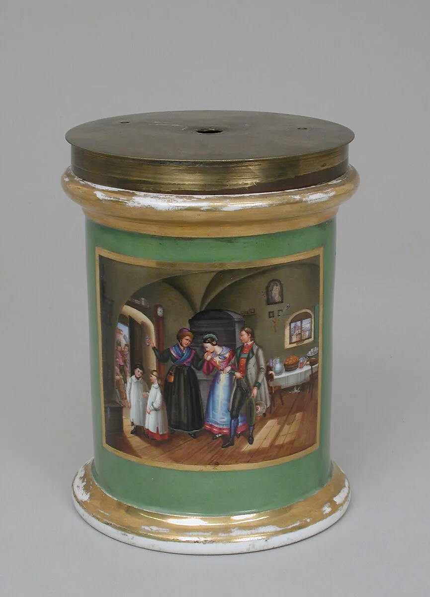 Cylindrical jar — Unknown