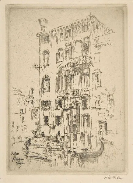 Sestiere di Dorso Duro, Venice — John Marin
