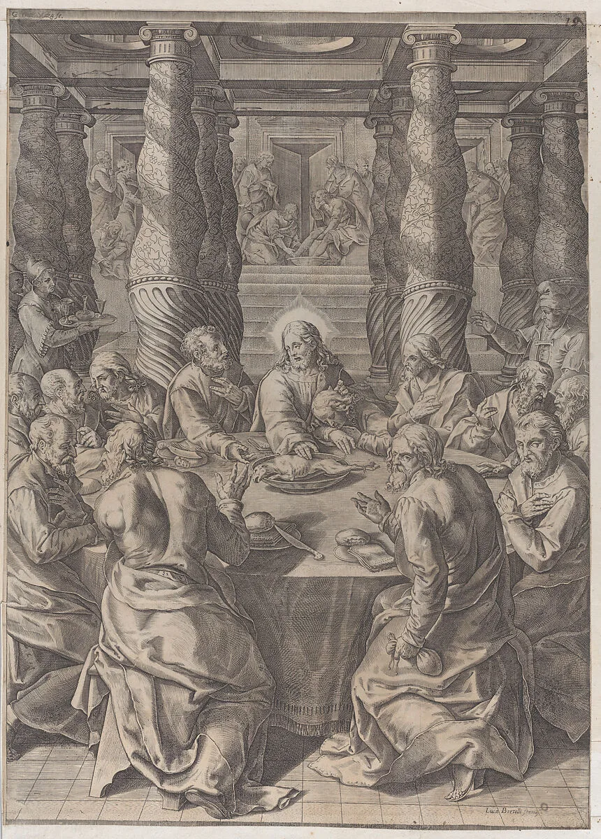 The Last Supper — Giovanni Battista Mazza|Luca Bertelli