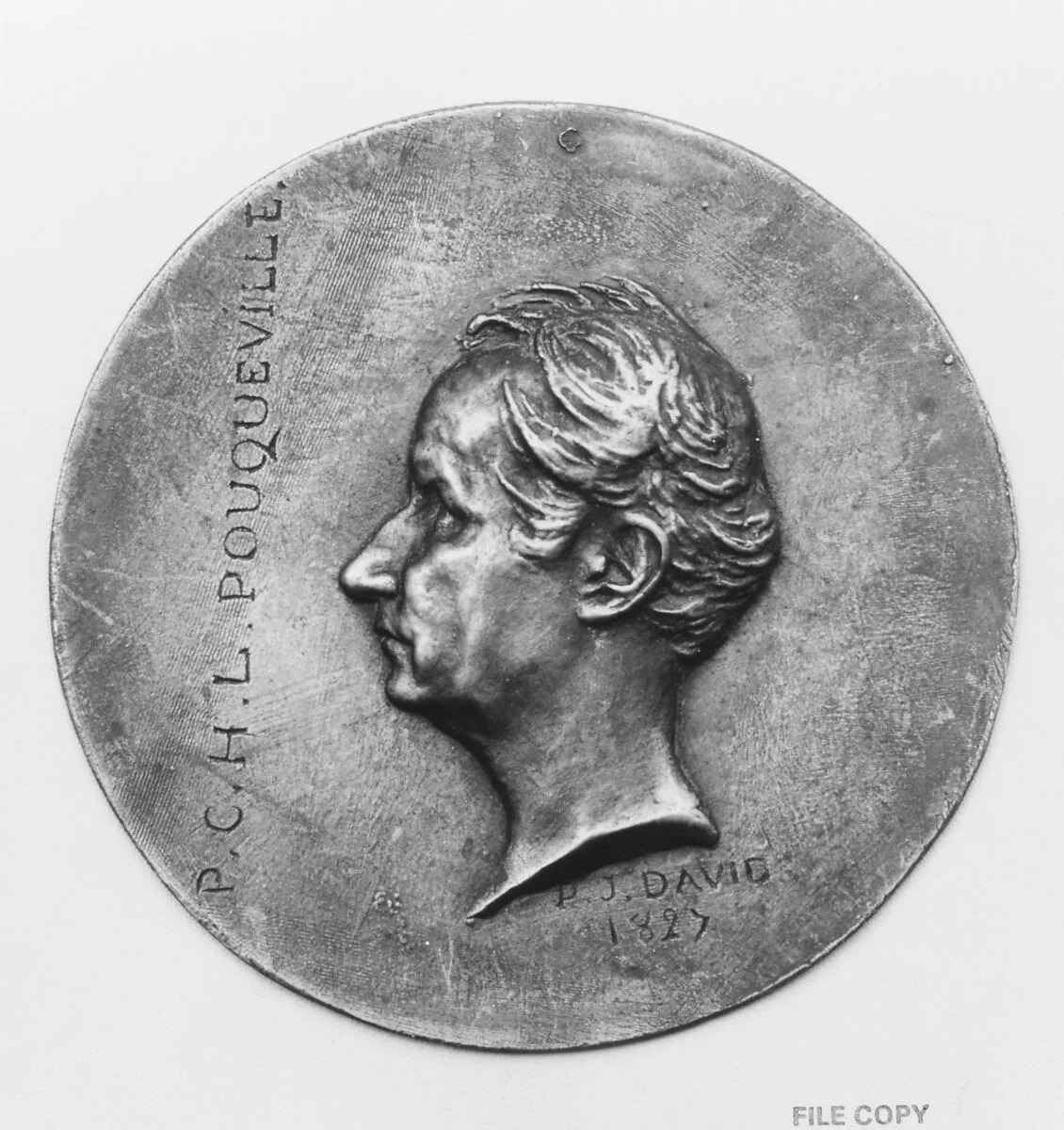 François Charles Hugues Laurent Pouqueville (1770–1838), French traveler in the Orient and man-of-letters — Pierre Jean David d'Angers