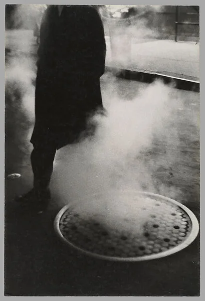 Man in Times Square, New York — Louis Stettner