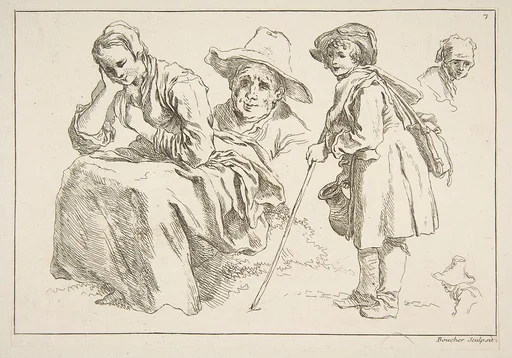 Sheet of Sketches