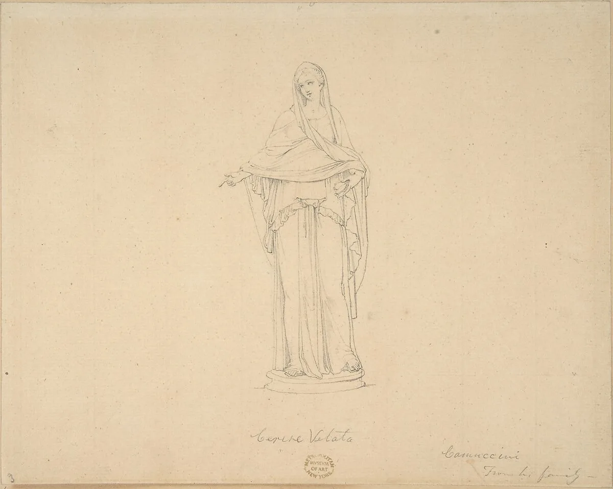 Veiled Ceres — Vincenzo Camuccini
