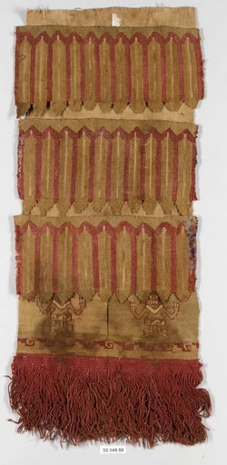 Joined Tapestry Fragments with Fringe