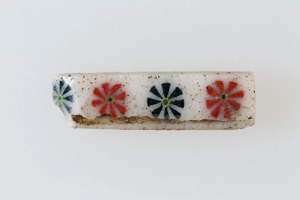 inlay with row of rosettes — Unknown