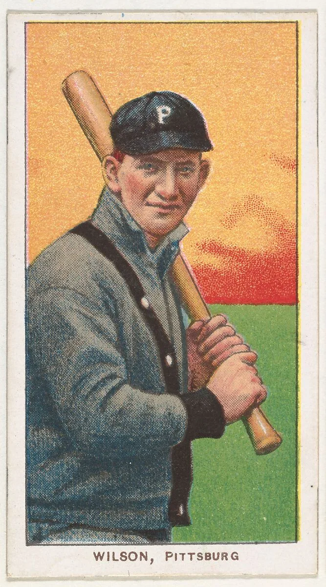 Wilson, Pittsburgh, National League, from the White Border series (T206) for the American Tobacco Company — American Tobacco Company