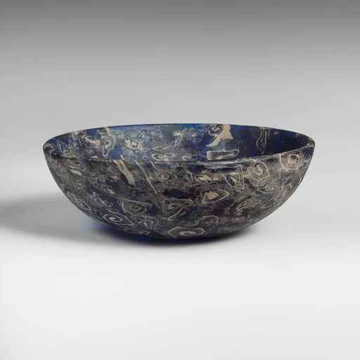 Glass mosaic bowl