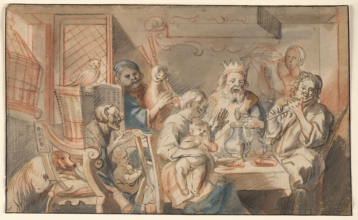 The King Drinks — Jacob Jordaens