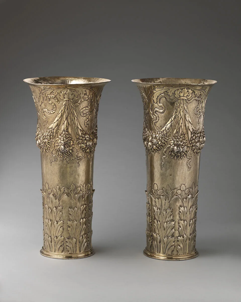 Beaker vase (one of a pair) — Thomas Jenkins