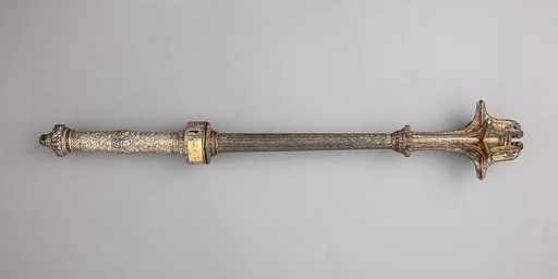 Mace with Wheellock Pistol