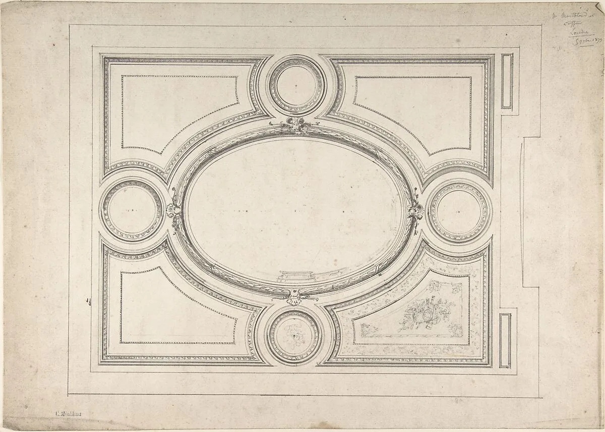 Design for Ceiling — Charles Monblond