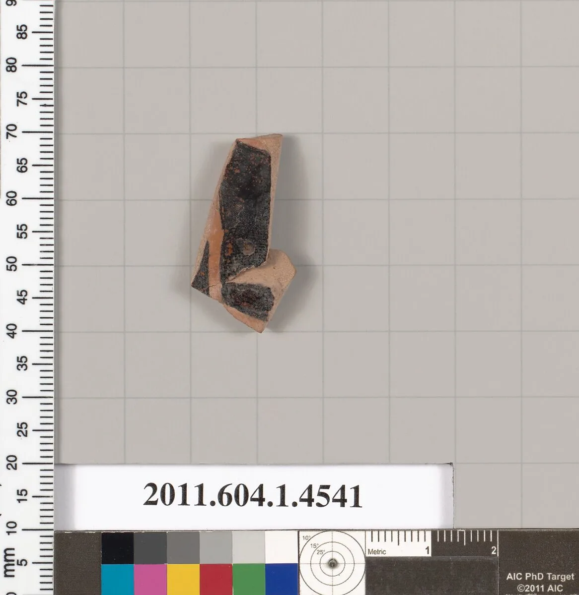 Terracotta fragment of a kylix (drinking cup) — Unknown