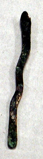 Copper Lime Spoon in Snake Form