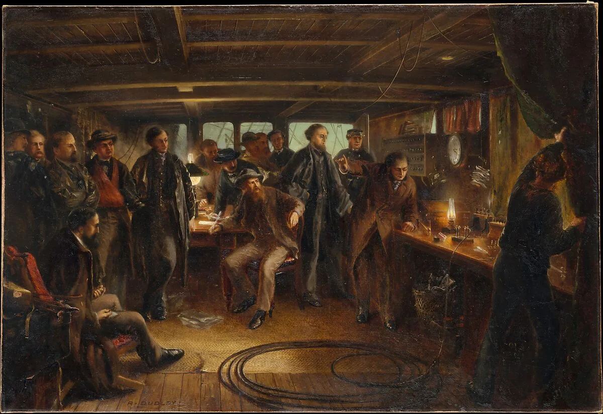 Awaiting the Reply — Robert Charles Dudley