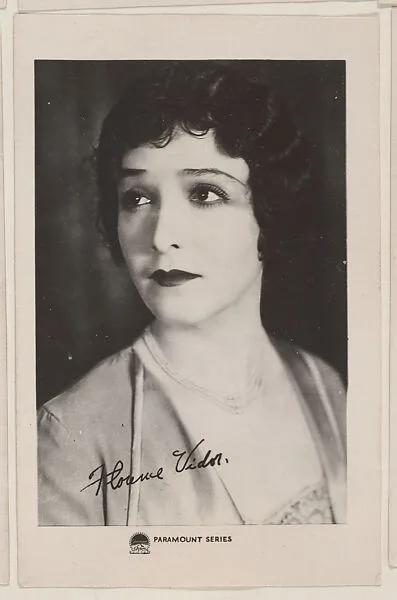 Florence Vidor from Paramount Series Movie Star trading cards (W500) — Unknown