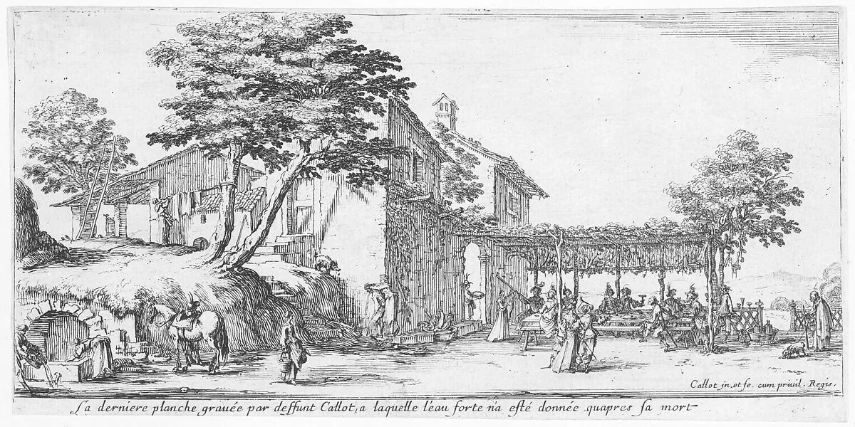 The Little Trellis — Jacques Callot