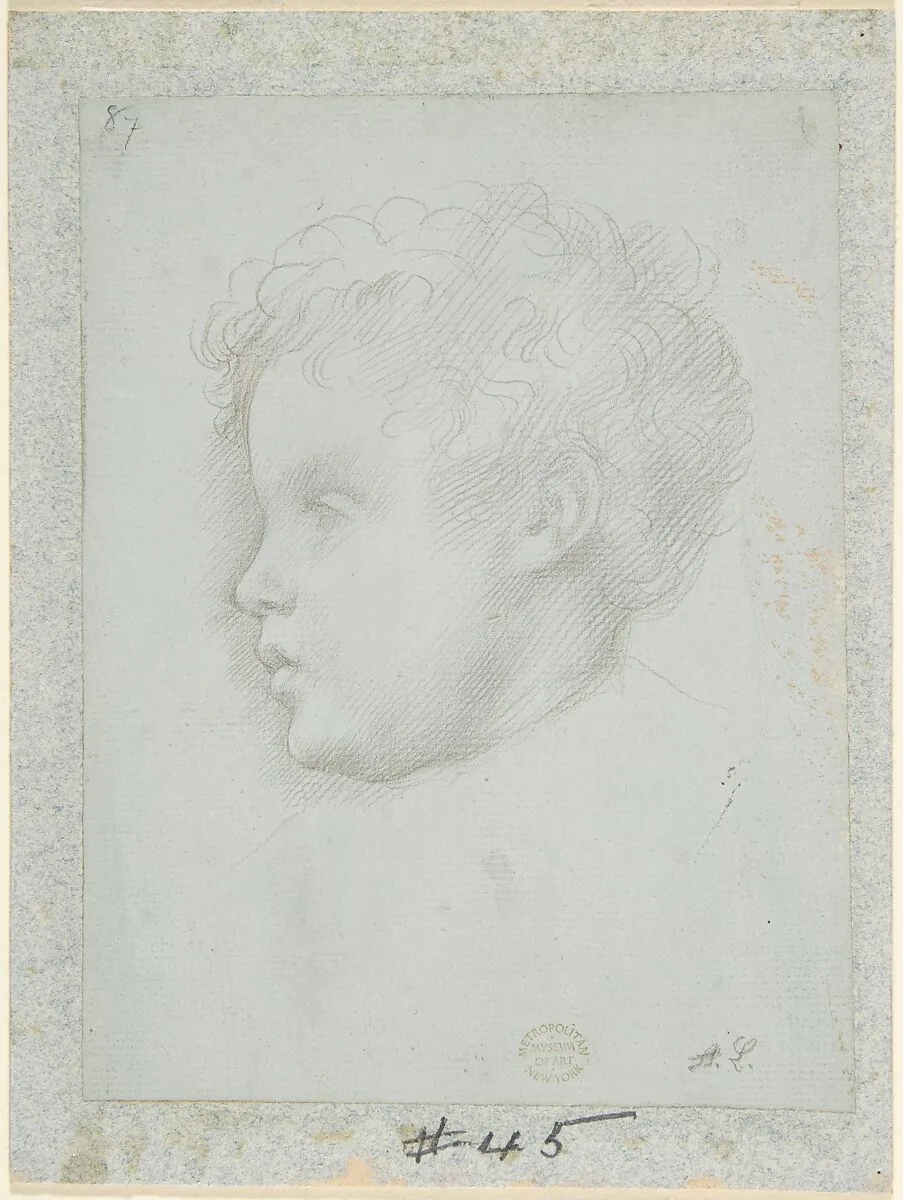 Study of a Head — Alphonse Legros