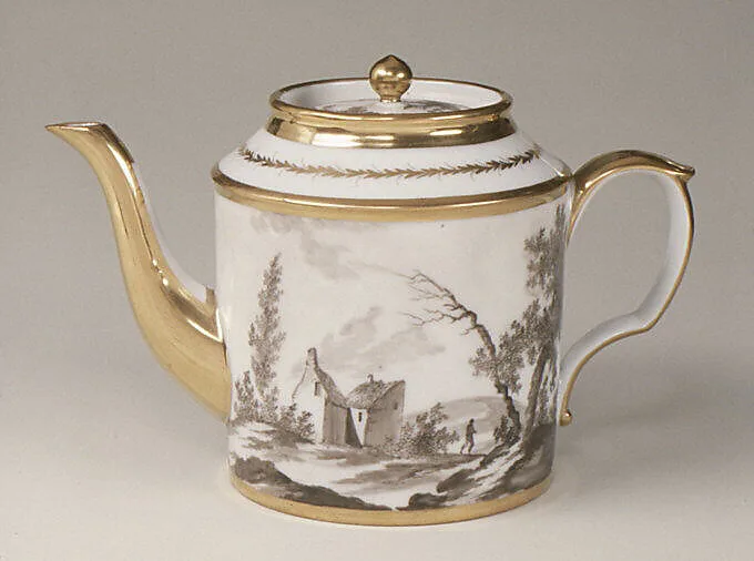 Teapot (part of a tea set) — Unknown