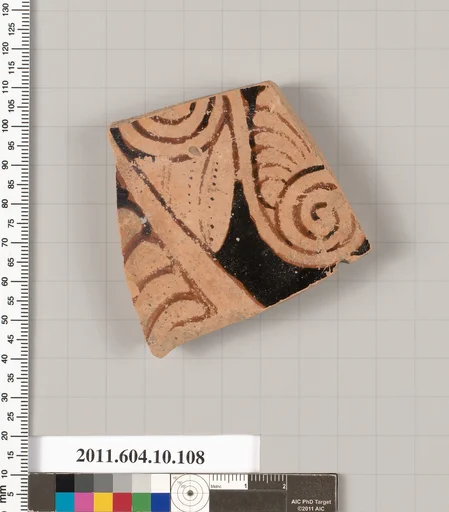 Terracotta fragment of a krater (deep bowl)