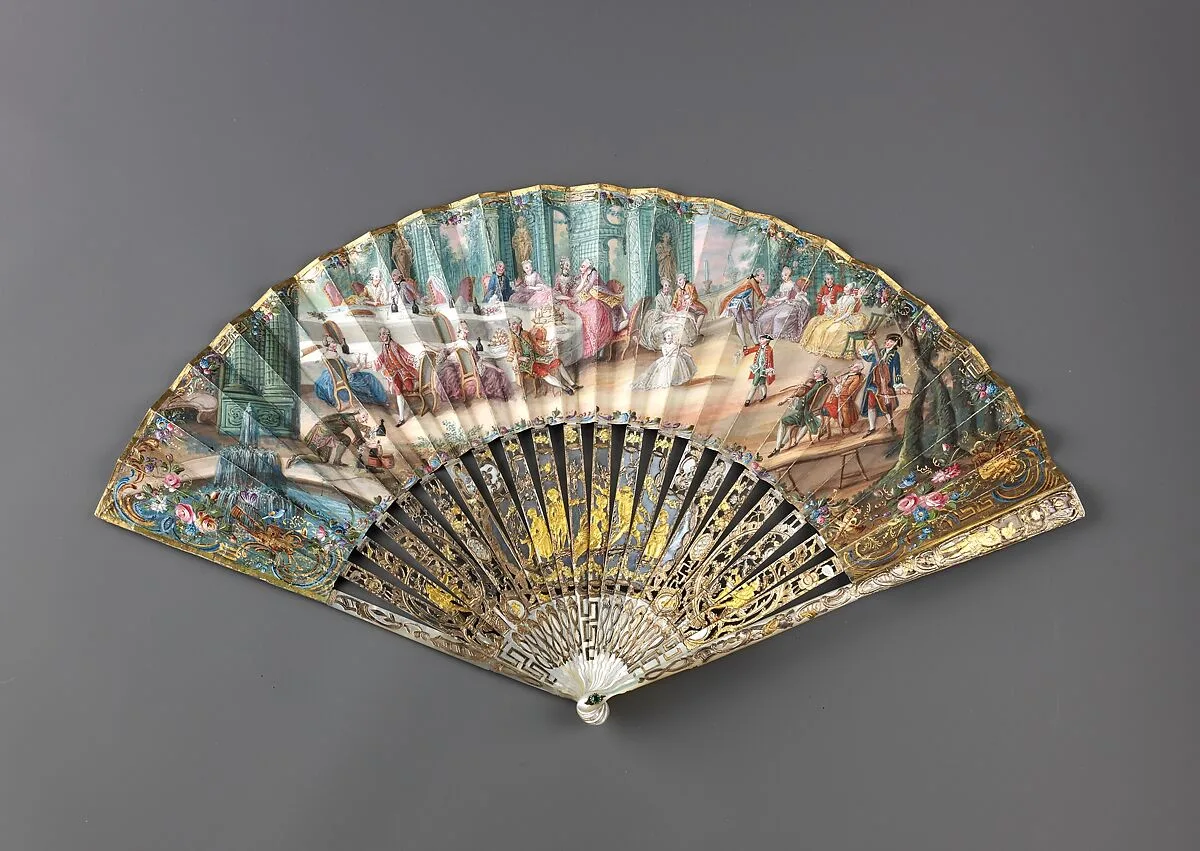 Folding fan — Unknown