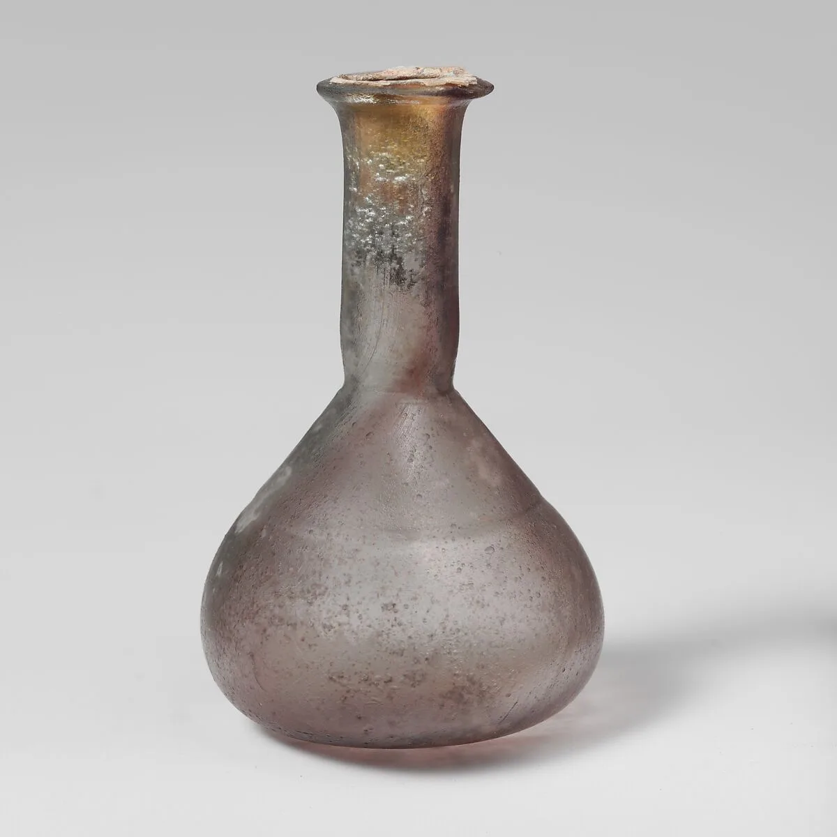 Glass perfume bottle — Unknown