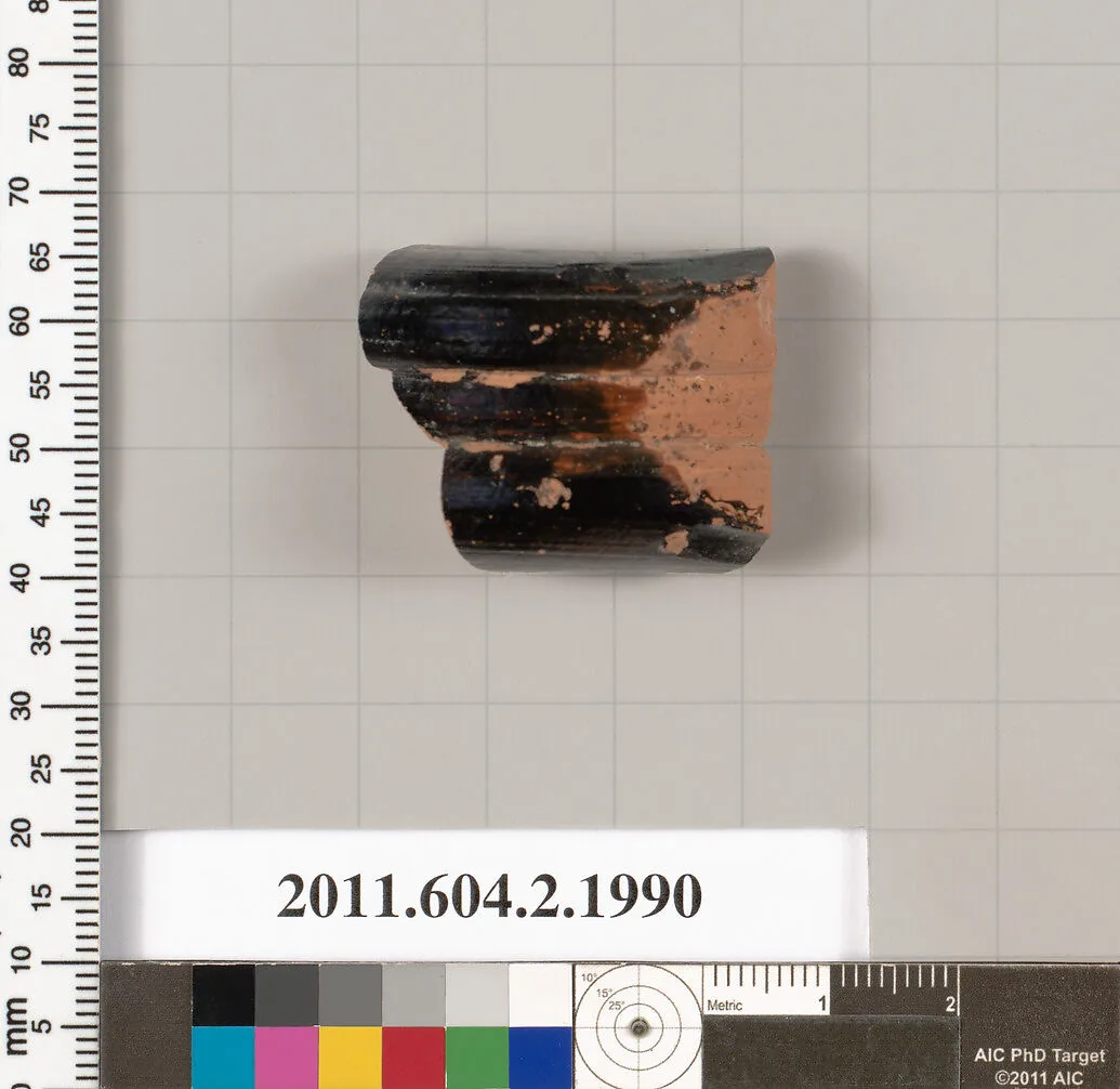 Terracotta fragment of a Neck-amphora (jar) — Unknown