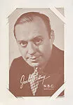 Jack Benny from TV and Radio Stars Exhibit Cards series (W409) — Unknown