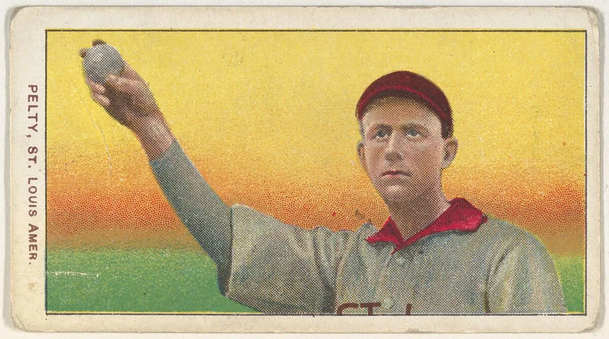 Pelty, St. Louis, American League, from the White Border series (T206) for the American Tobacco Company — American Tobacco Company