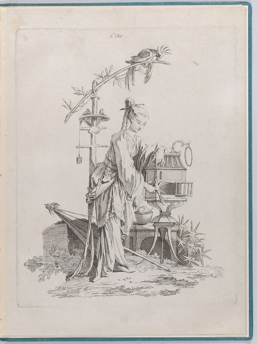 The Four Elements — François Boucher|Pierre Aveline|Chez Huquier
