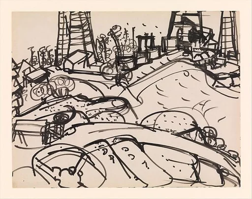 Untitled (California oil field)