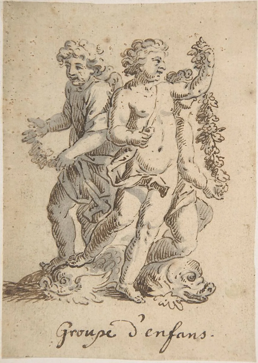 Groupe d'enfans — Anonymous, French, 17th century