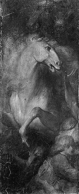 Benjamin West (fragment from a portrait) — James Green|Benjamin West