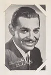 Clark Gable from Movie Stars Exhibit Cards series (W401) — Unknown