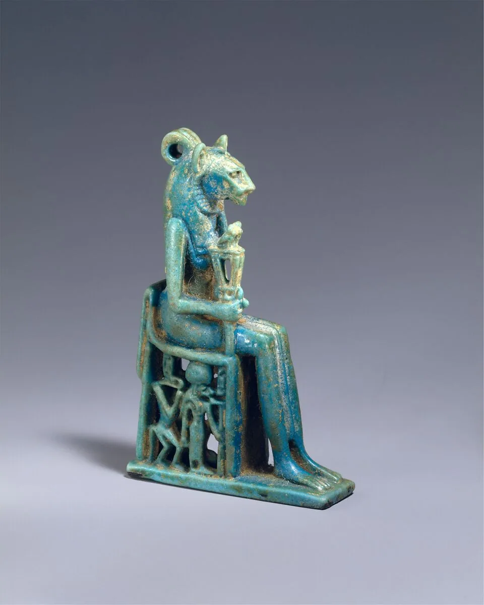 Amulet in the Form of a Lion-Headed Goddess — Unknown