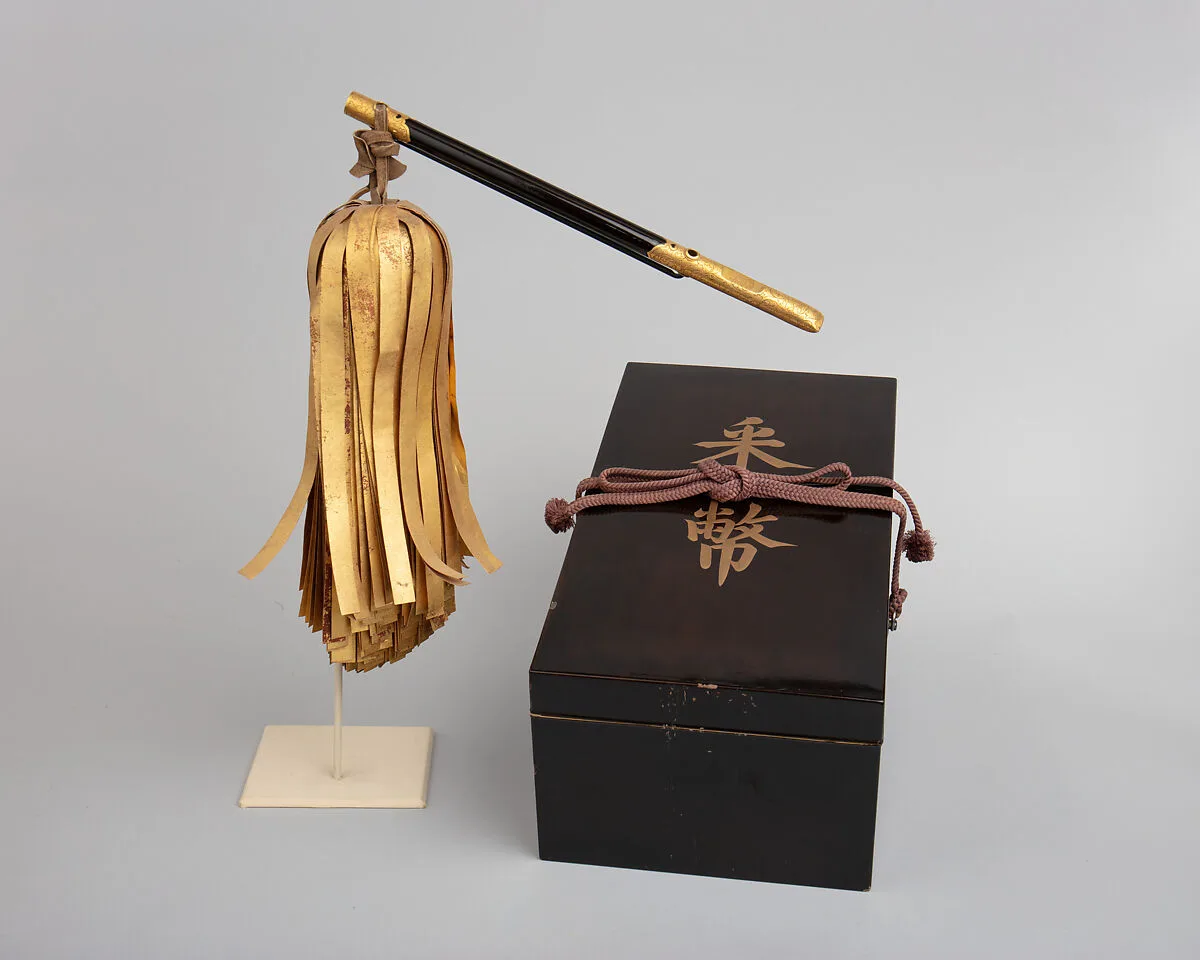 Signaling Baton (<i>Saihai</i>) and Storage Box — Unknown