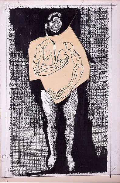 Project for an Illustration to a Poem of Louis de Gonzague Frick — Jacques Villon
